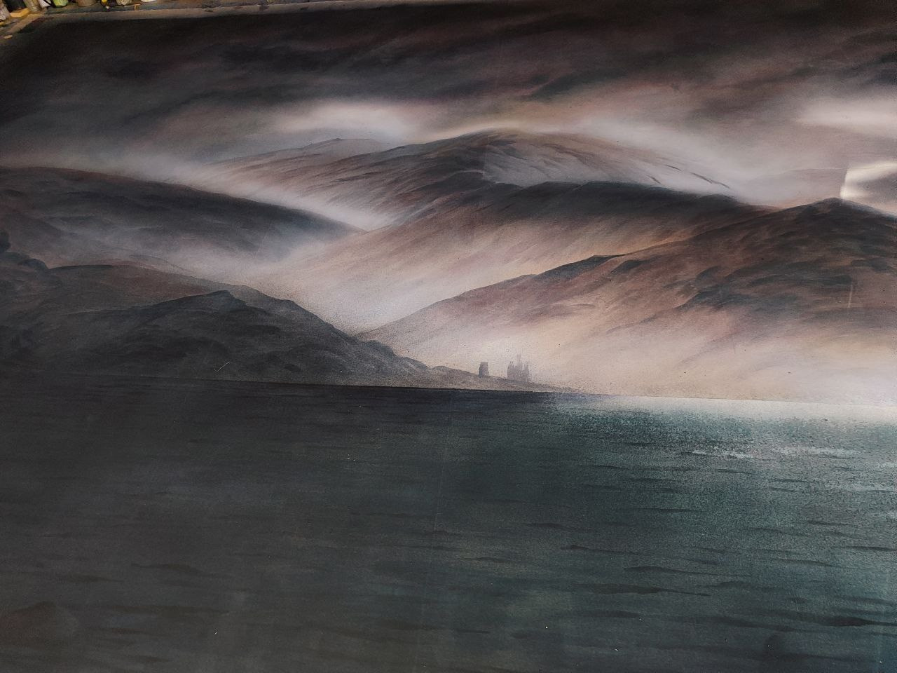 Художественная роспись тканей для сцены. История занавеса. Превращаем идею в технологию