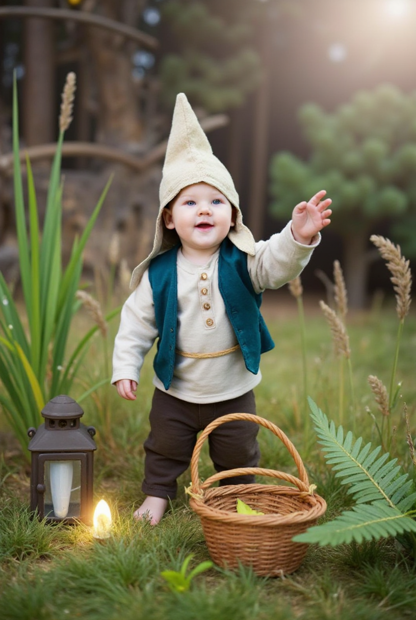 Фотосессия в Сказочном Лесу. Детская Фотостудия ГОДОВАСИКИ в Санкт-Петербурге фотосесия на годик