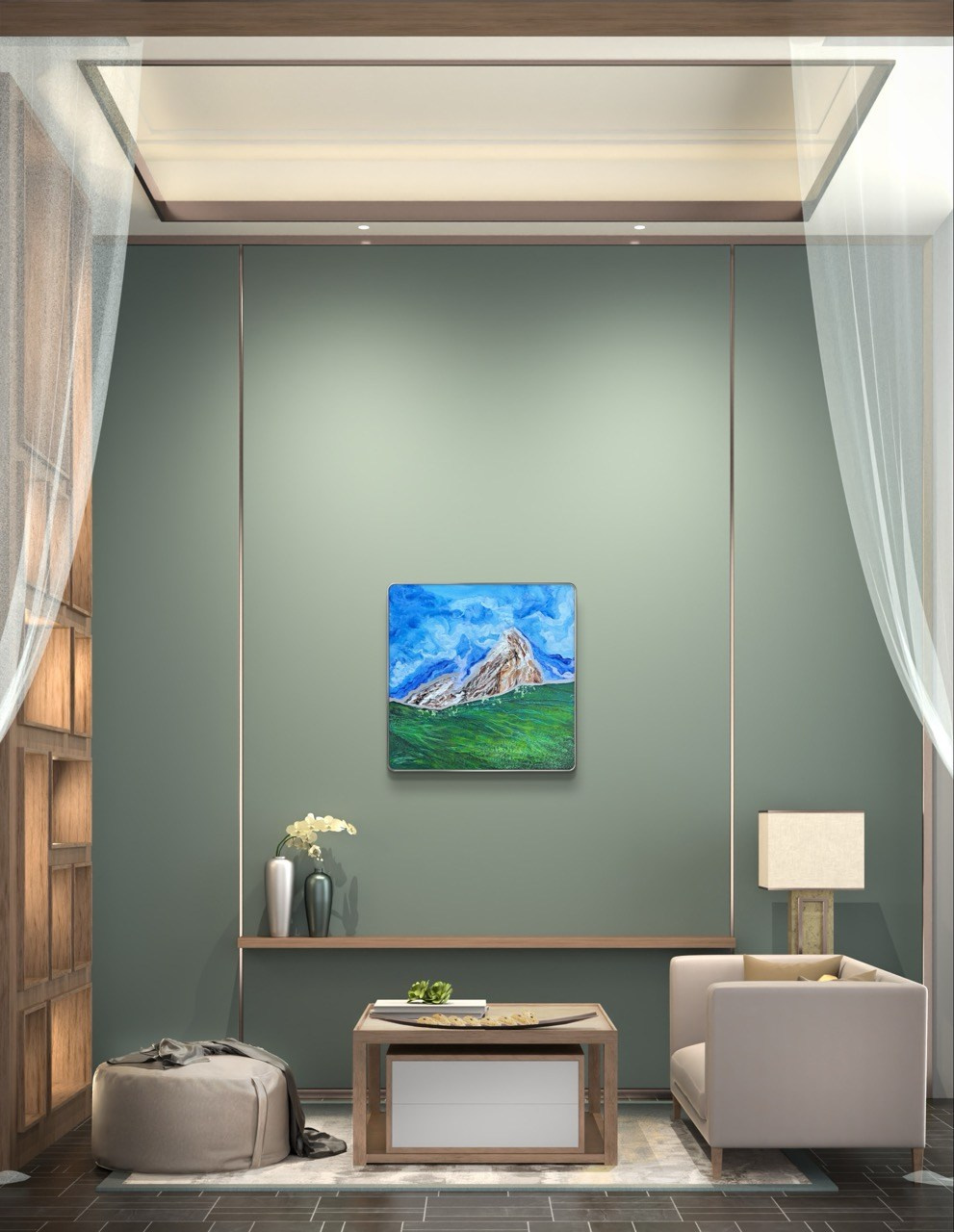 Серия «Места силы». Картины пейзаж