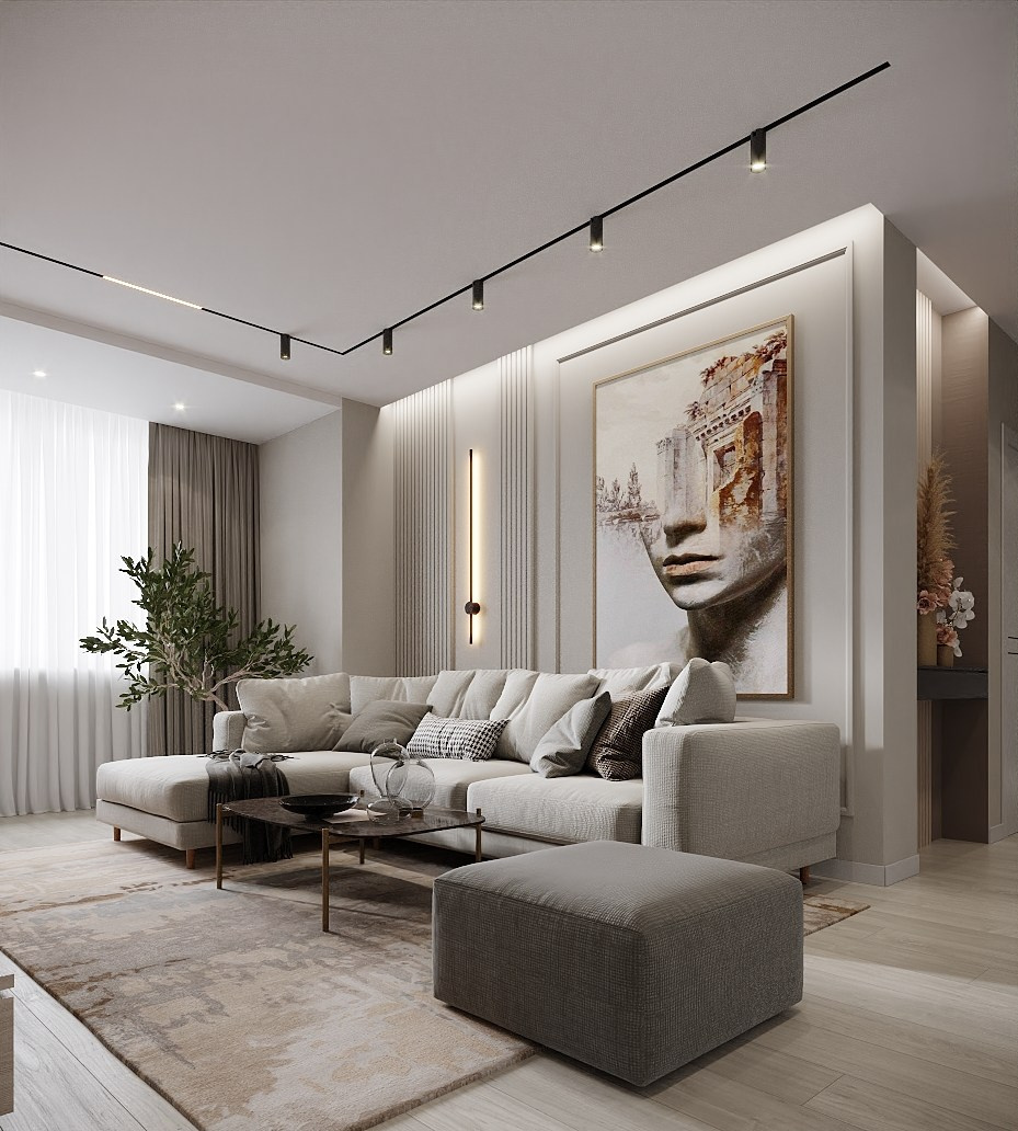 Квартира 75 м², г. Новый Оскол. Студия дизайна