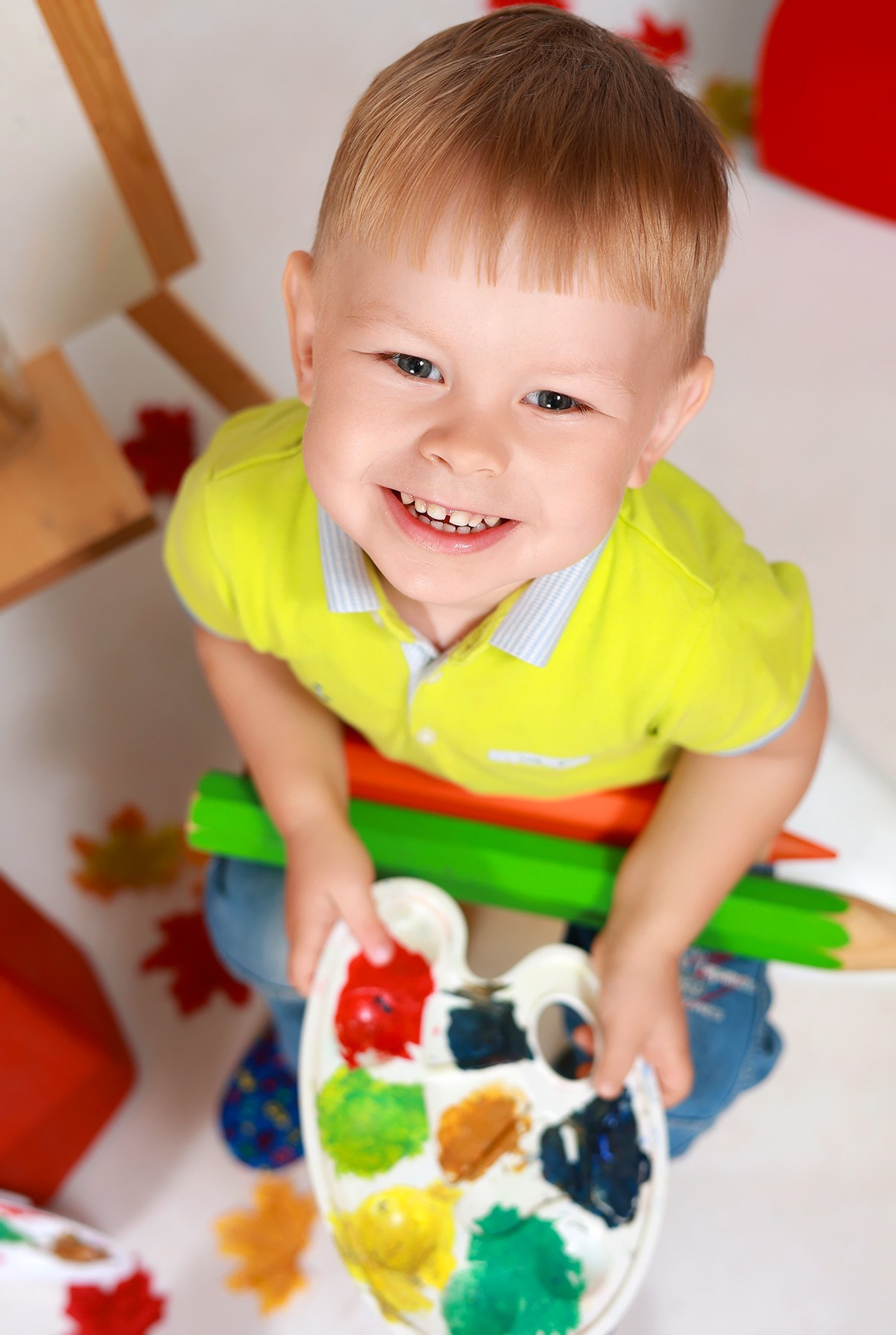 Краски осени. Выпускные альбомы в Иваново в детский сад и школу. Александр и Светлана Янкины