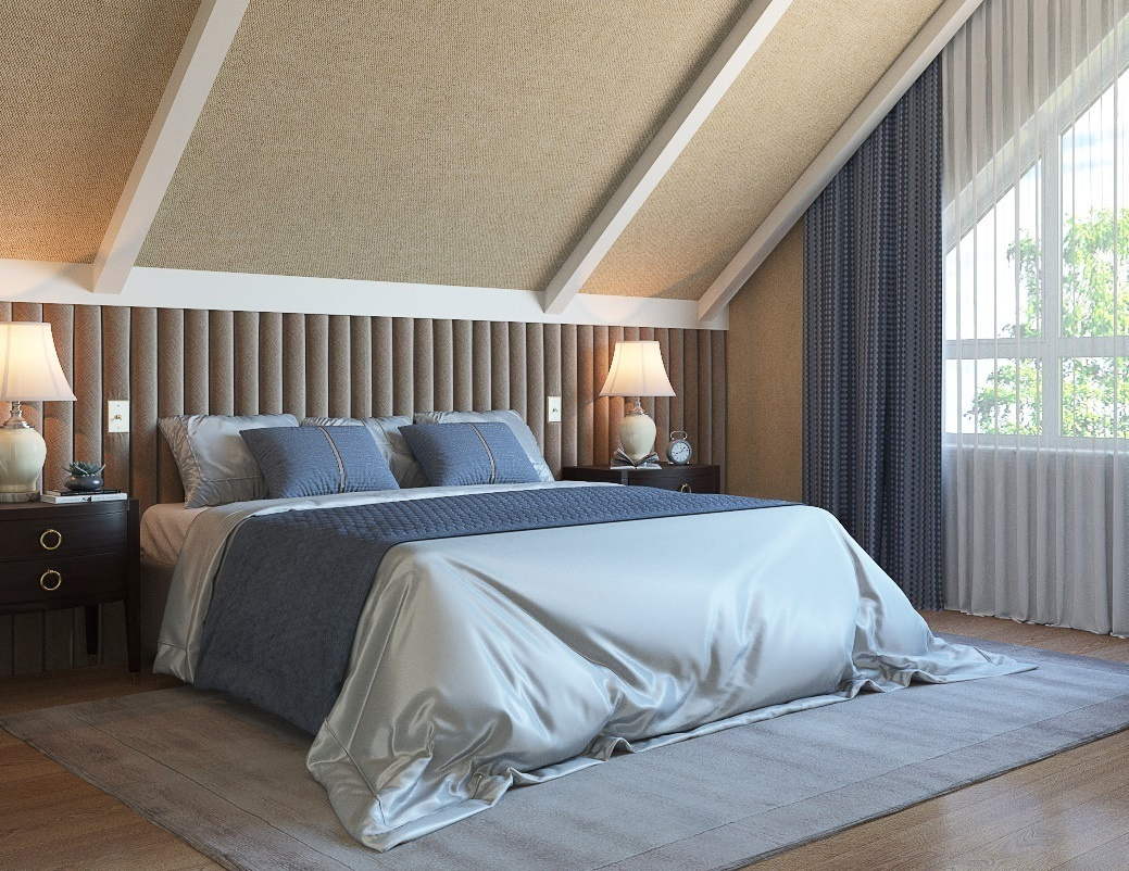 Дизайн мансарды