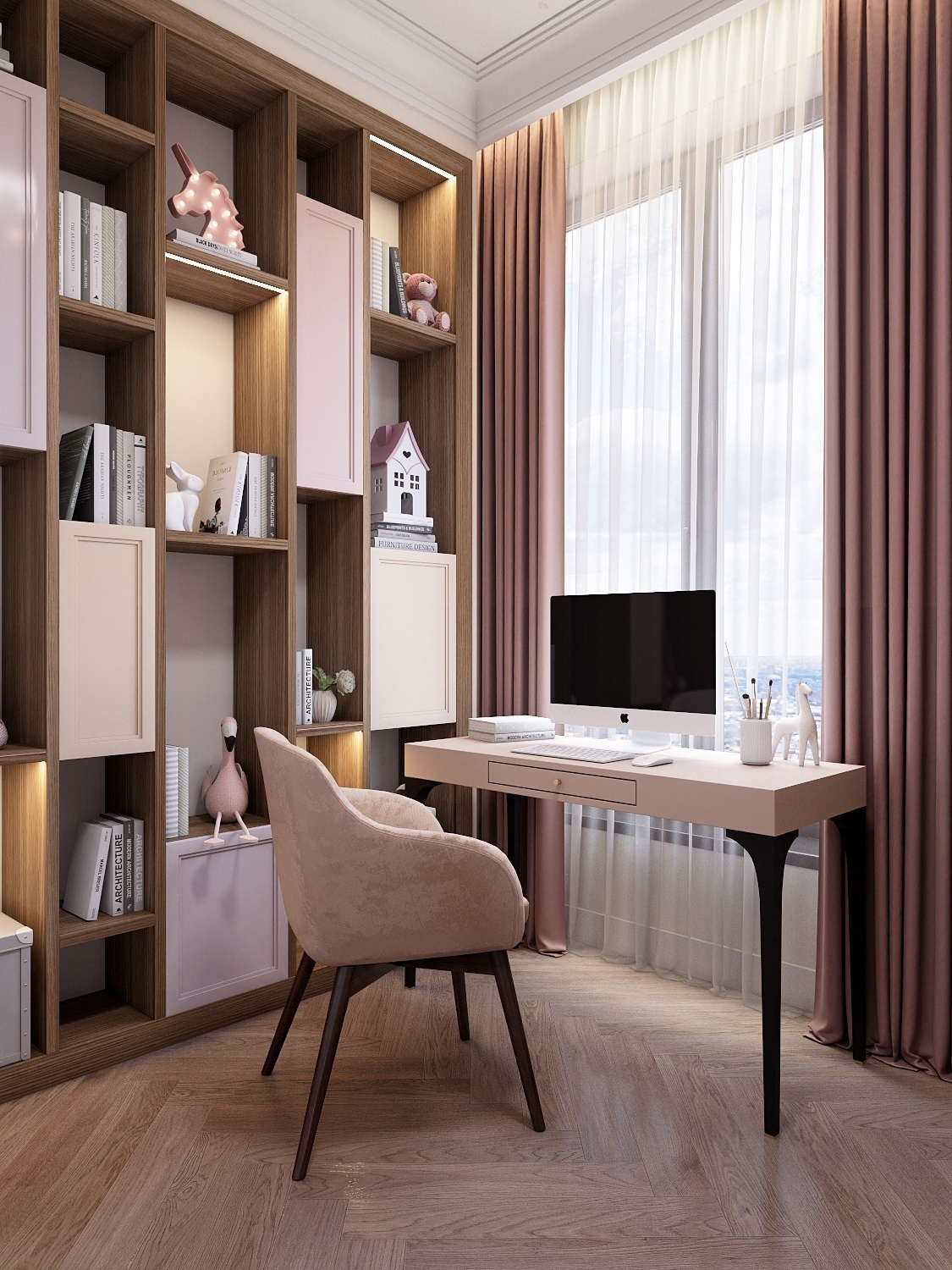 Стеллаж  в детской комнате