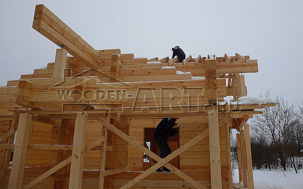 «Монино» 177 кв. м. Проекты деревянных домов