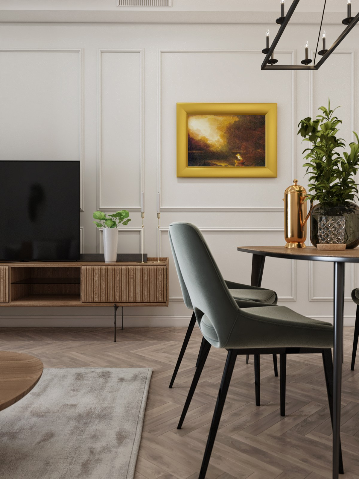 Квартира ЖК Аквамарин, г. Владивосток. Дизайн-проекты жилых и общественных пространств во Владивостоке