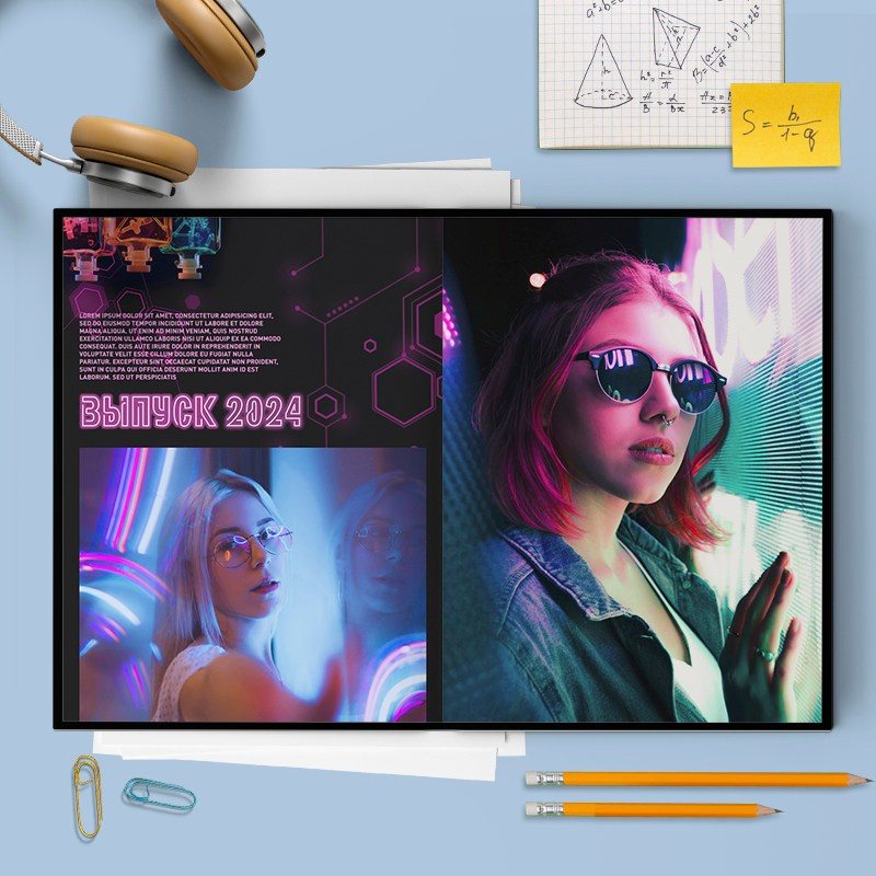 Дизайн № 3 (1). AXIOMA │ Выпускные альбомы в Иркуске. Альбом в подарок! Закажи сейчас!