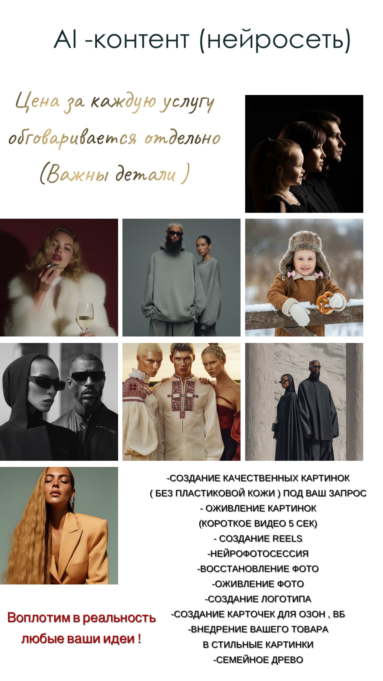 Услуги. Мобильный фотограф Тонечка Власова