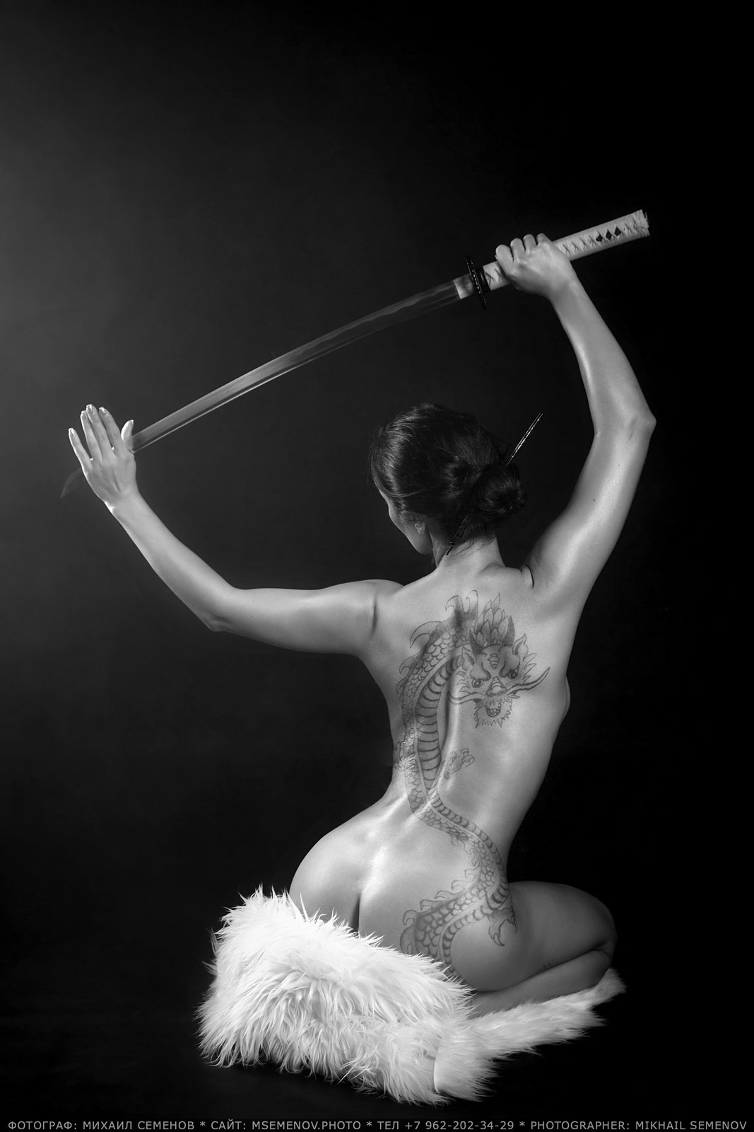 Фотосессия с катаной «BUSHIDO» 18+ г. Ярославль Фотограф Михаил Семенов