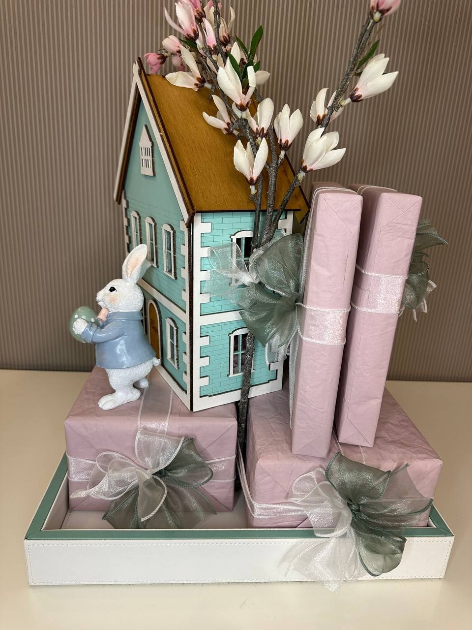 Пасхальная композиция. Студия подарочных наборов «Владия»