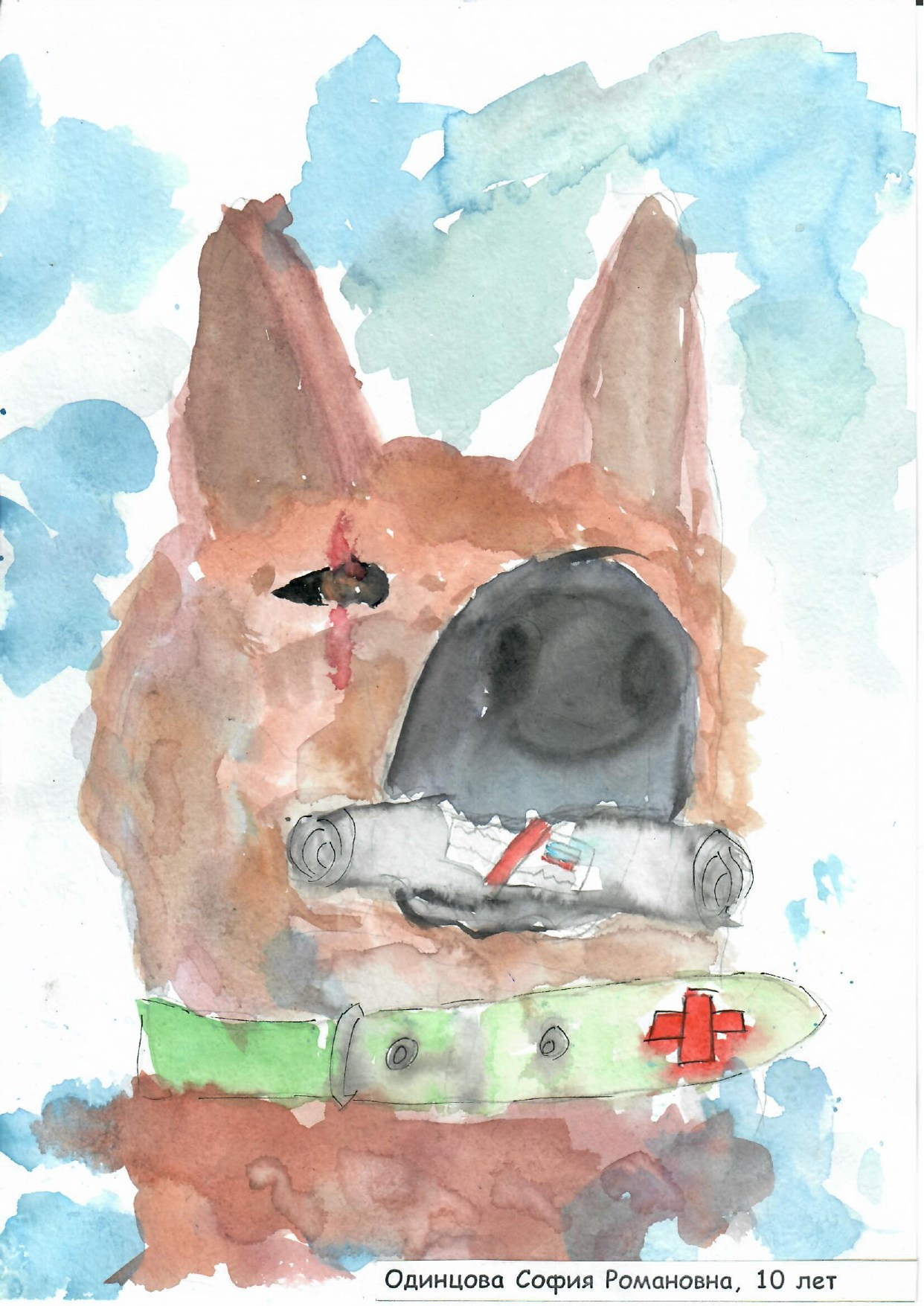 Мероприятия для юных кинологов — «Помним их имена», «Портрет фронтовой собаки». НРОО КЦ "Собаковод"