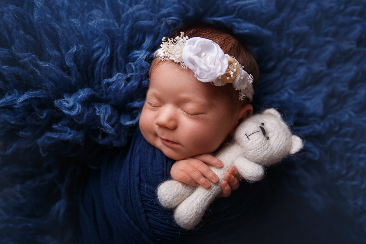 Deep blue. Фотограф новорожденных, семейный фотограф в Санкт-Петербурге