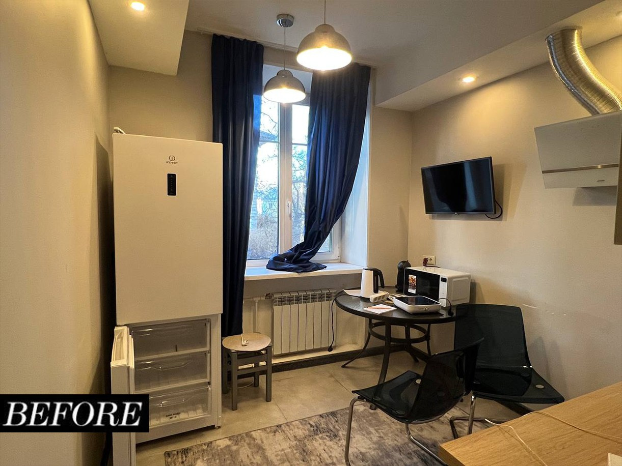 фотография До преображения интерьера 