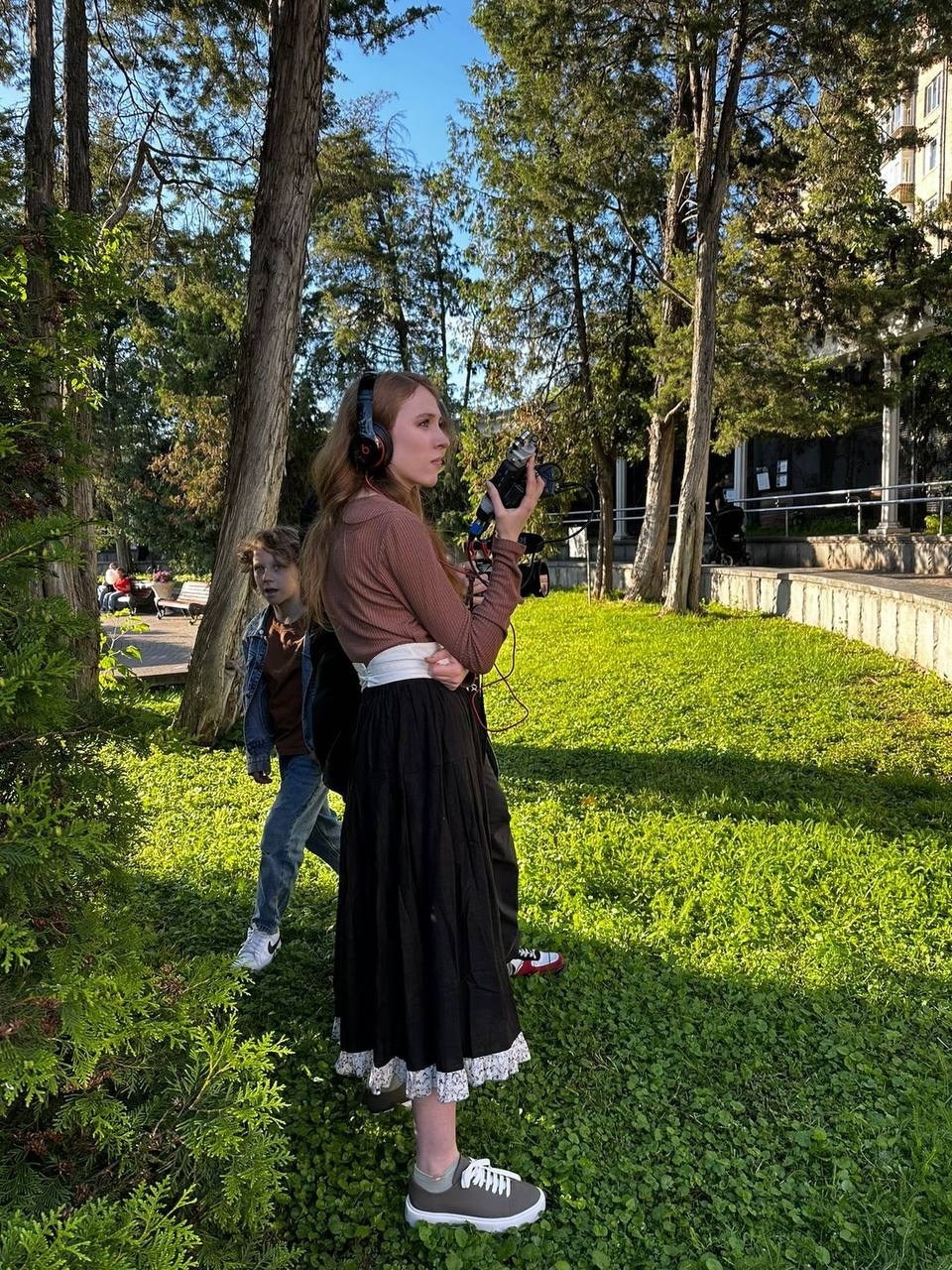 Архивные фото. Режиссёр и актриса Тася Малькова