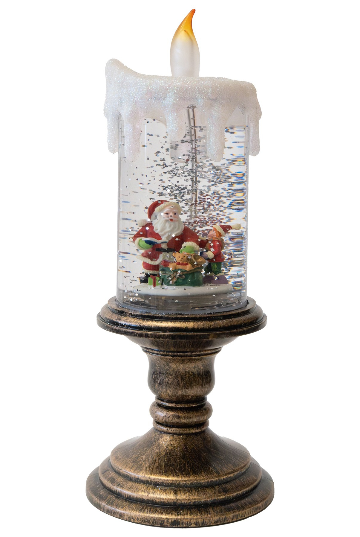 Свеча ночник с подсветкой на батарейках