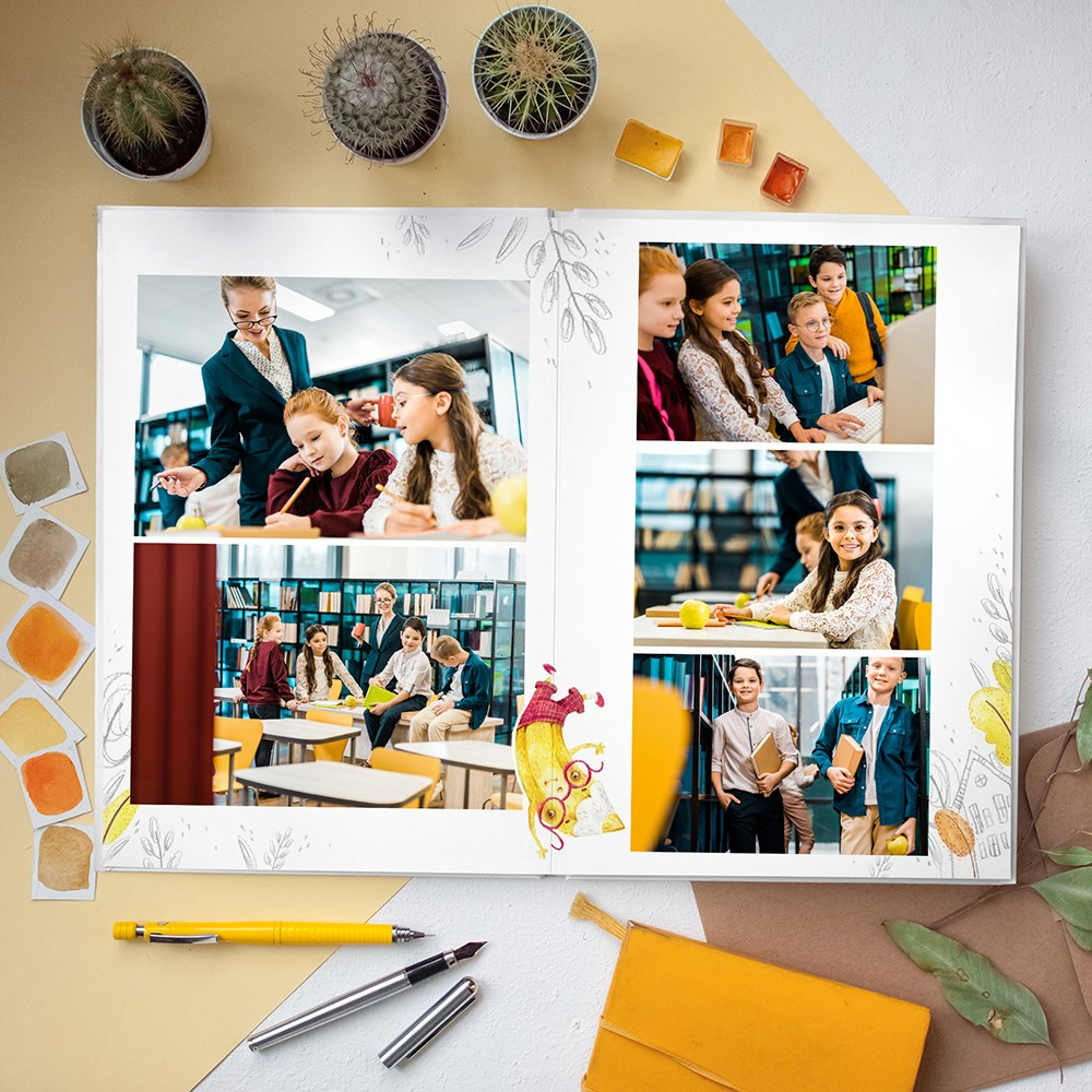 Дизайн КАРАНДАШИ, выпускные альбомы в Липецке, фотограф Медведева Лариса medlori fotobook