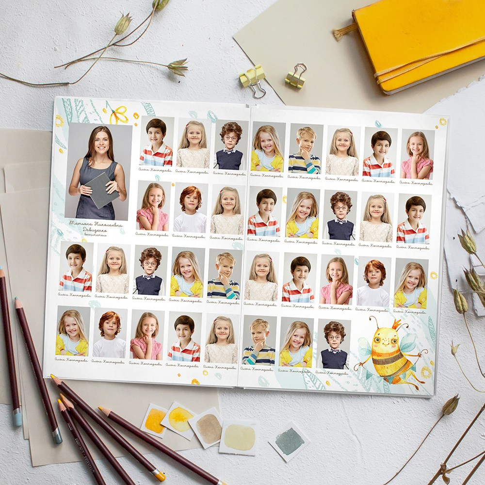 Дизайн "Пчёлки" виньетка