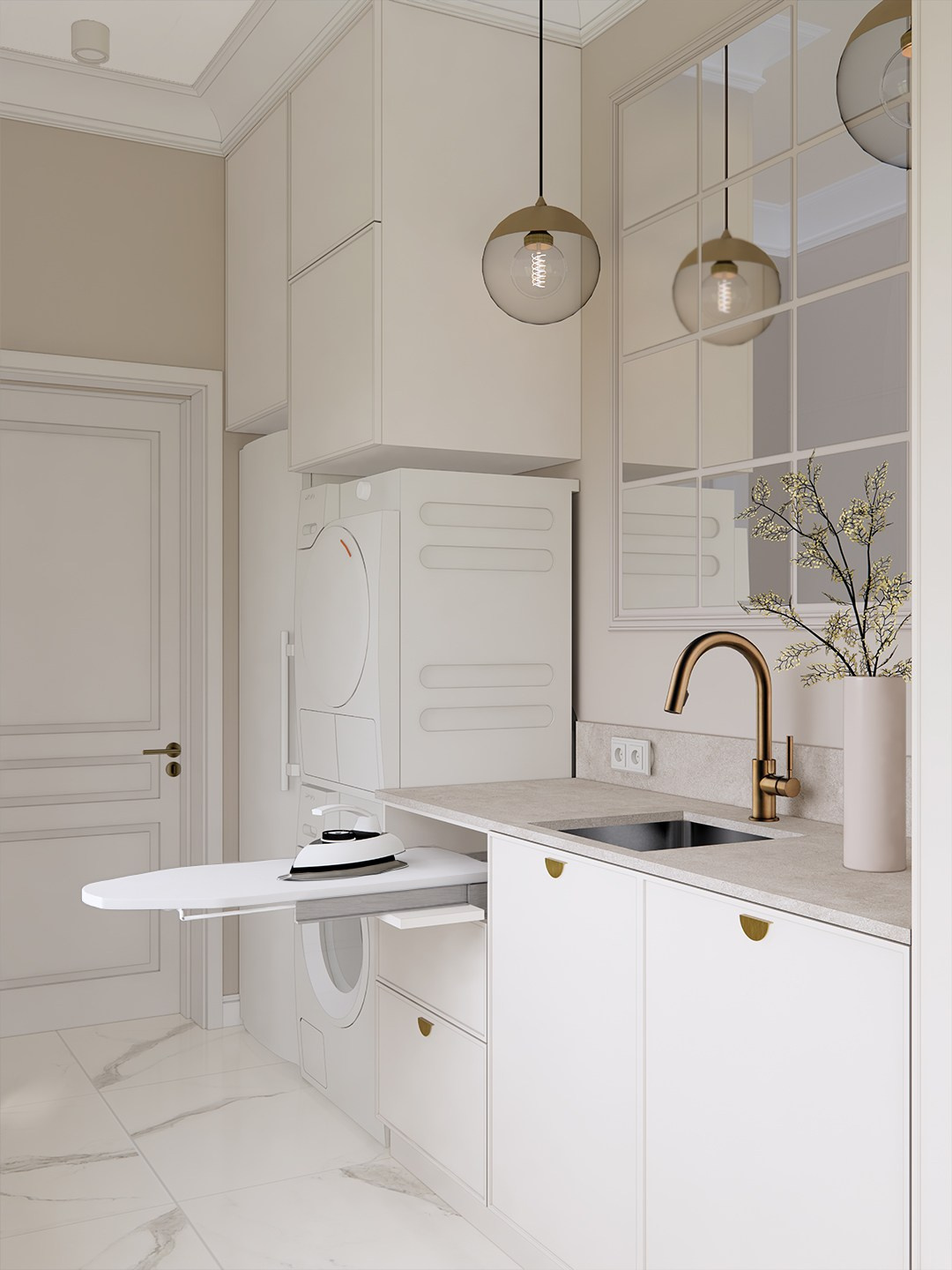 Design of a country house in Stockholm. Interior designer Stockholm