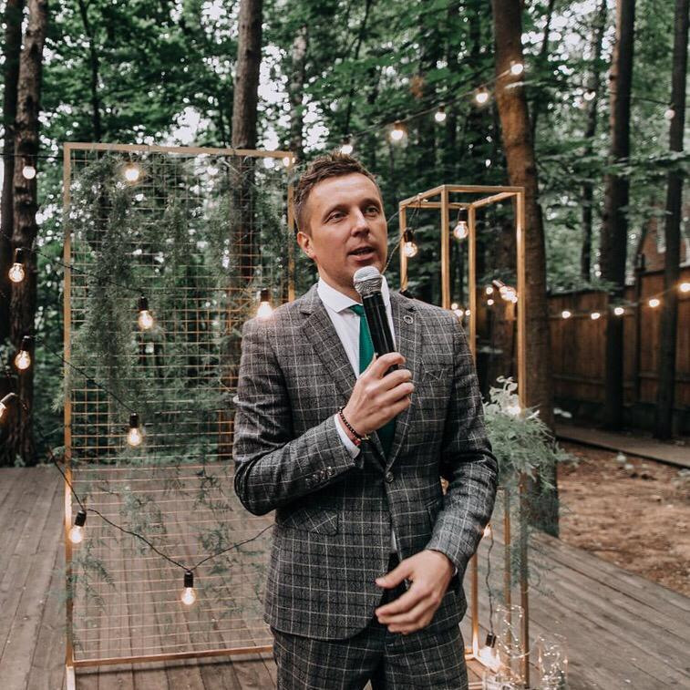 Ведущий Зубков. Подрядчики и друзья сети свадебных площадок House for wedding