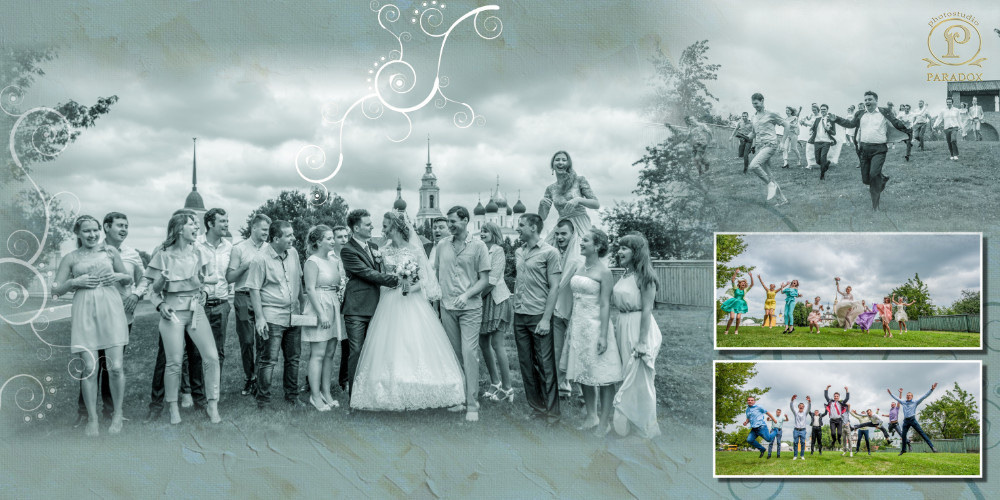 Свадьба Таисии и Дмитрия (фотокнига). Фотограф Сологуб Алексей Семенович