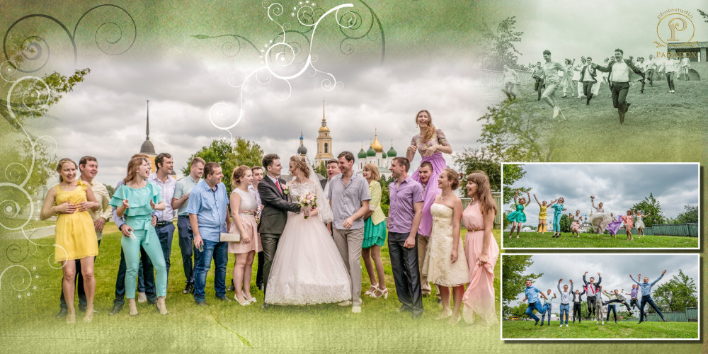 Свадьба Таисии и Дмитрия (фотокнига). Фотограф Сологуб Алексей Семенович