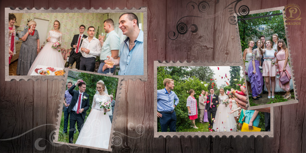 Свадьба Таисии и Дмитрия (фотокнига). Фотограф Сологуб Алексей Семенович