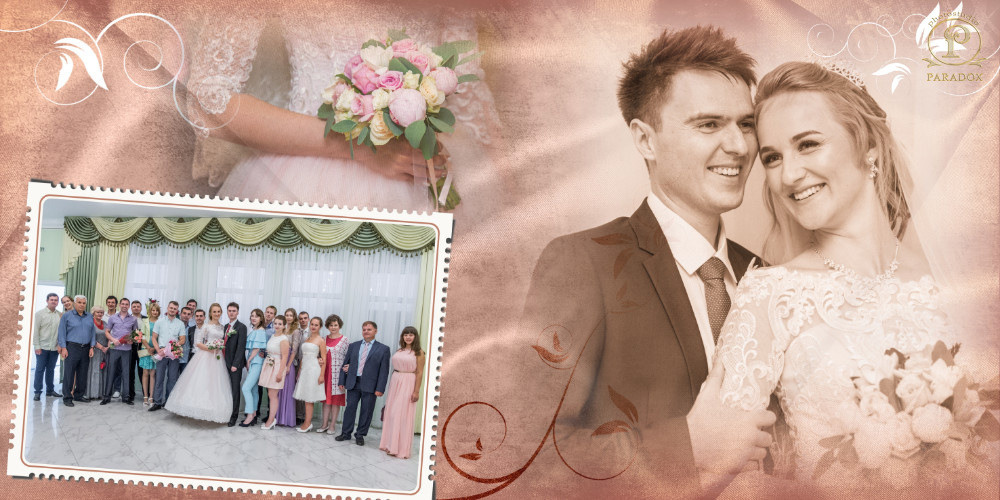 Свадьба Таисии и Дмитрия (фотокнига). Фотограф Сологуб Алексей Семенович