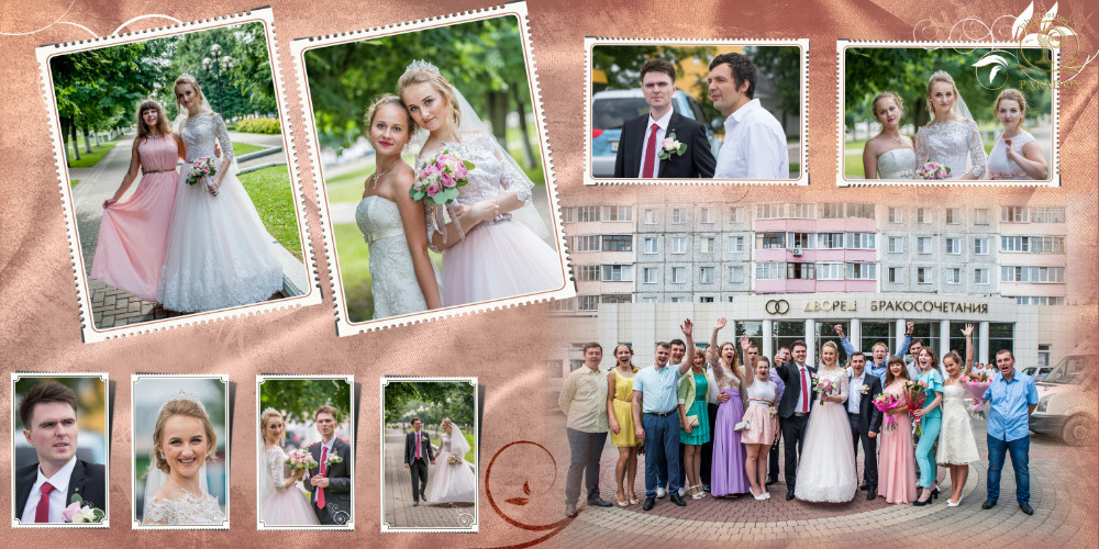 Свадьба Таисии и Дмитрия (фотокнига). Фотограф Сологуб Алексей Семенович