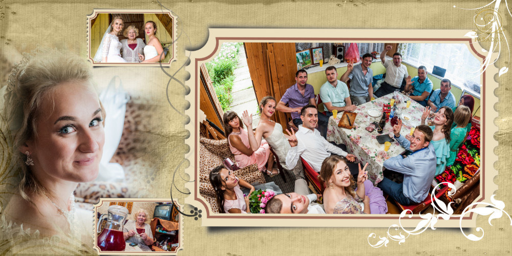 Свадьба Таисии и Дмитрия (фотокнига). Фотограф Сологуб Алексей Семенович