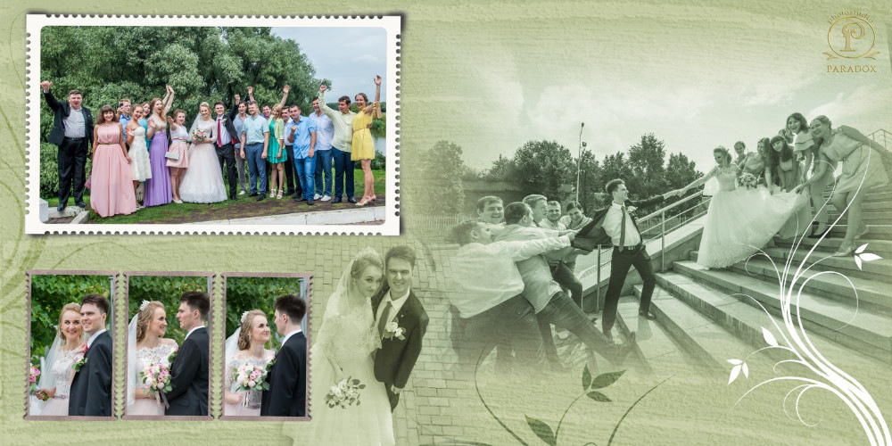 Свадьба Таисии и Дмитрия (фотокнига). Фотограф Сологуб Алексей Семенович