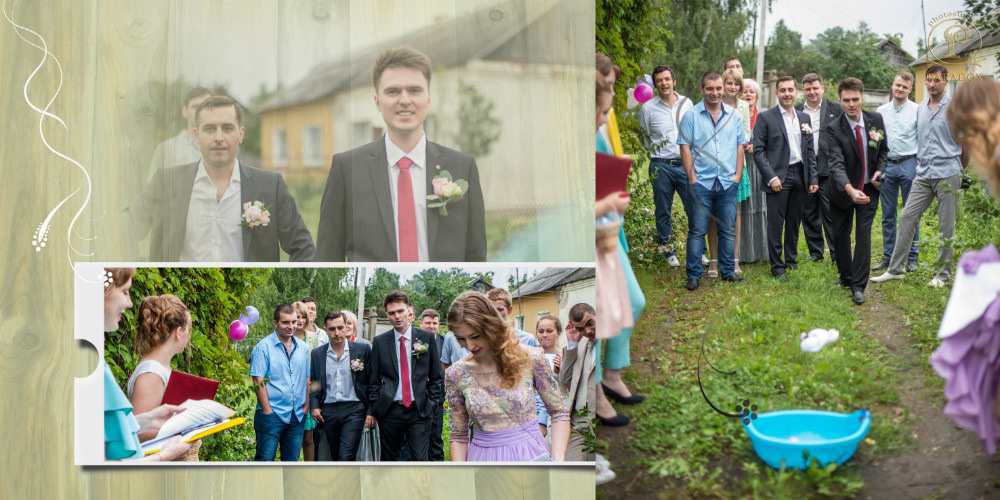 Свадьба Таисии и Дмитрия (фотокнига). Фотограф Сологуб Алексей Семенович