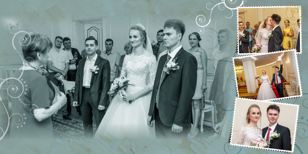 Свадьба Таисии и Дмитрия (фотокнига). Фотограф Сологуб Алексей Семенович