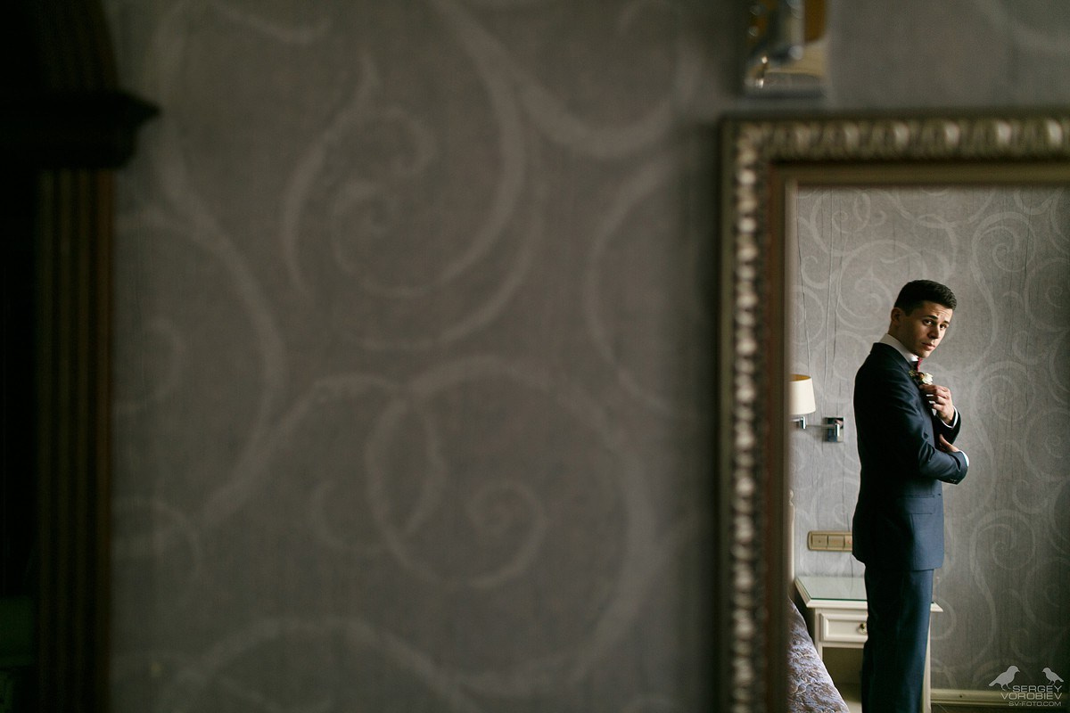 Романтическая свадебная история. Свадебный фотограф в Нижнем Новгороде и Москве Сергей Воробьев