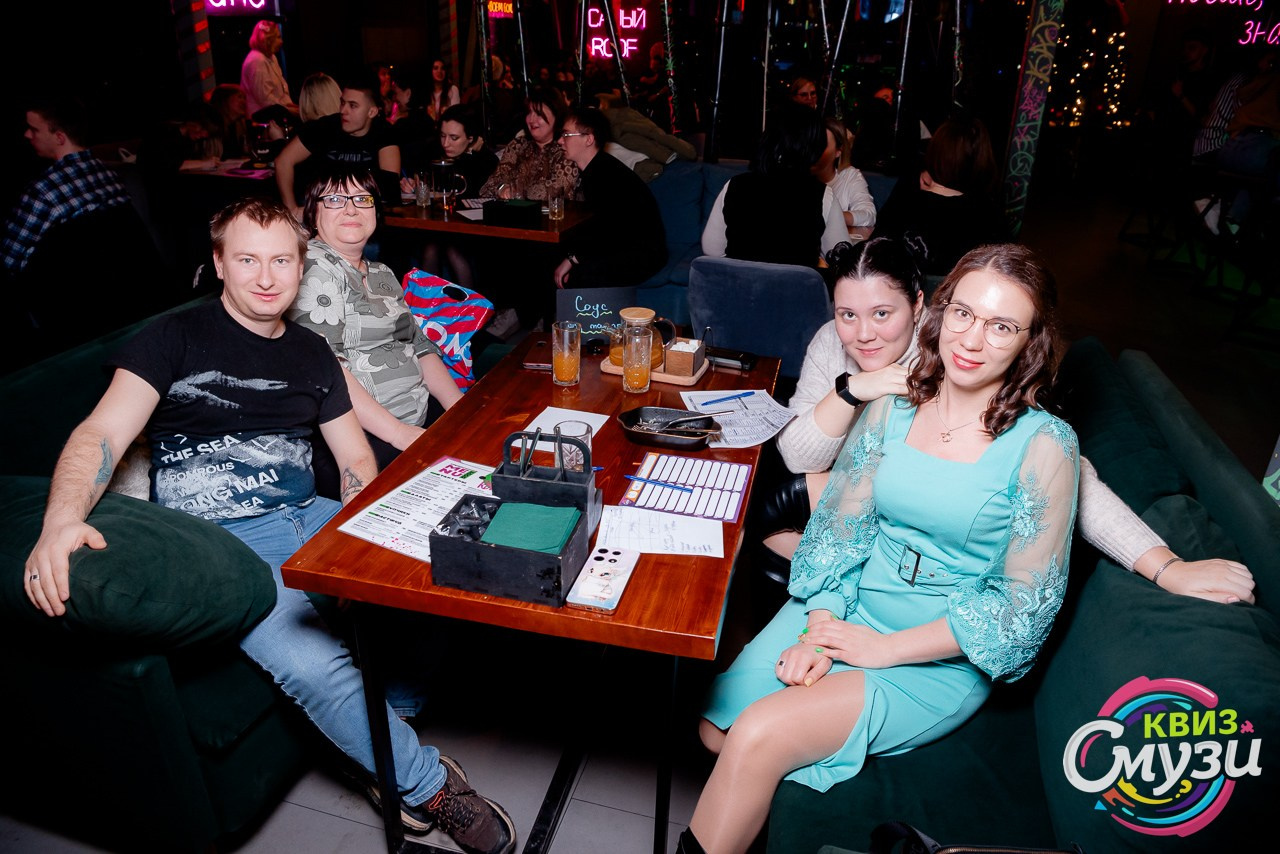 КВИЗ СмузиКвиз в баре Roof. Фотограф в Волгограде и Волжском Александр Горбань