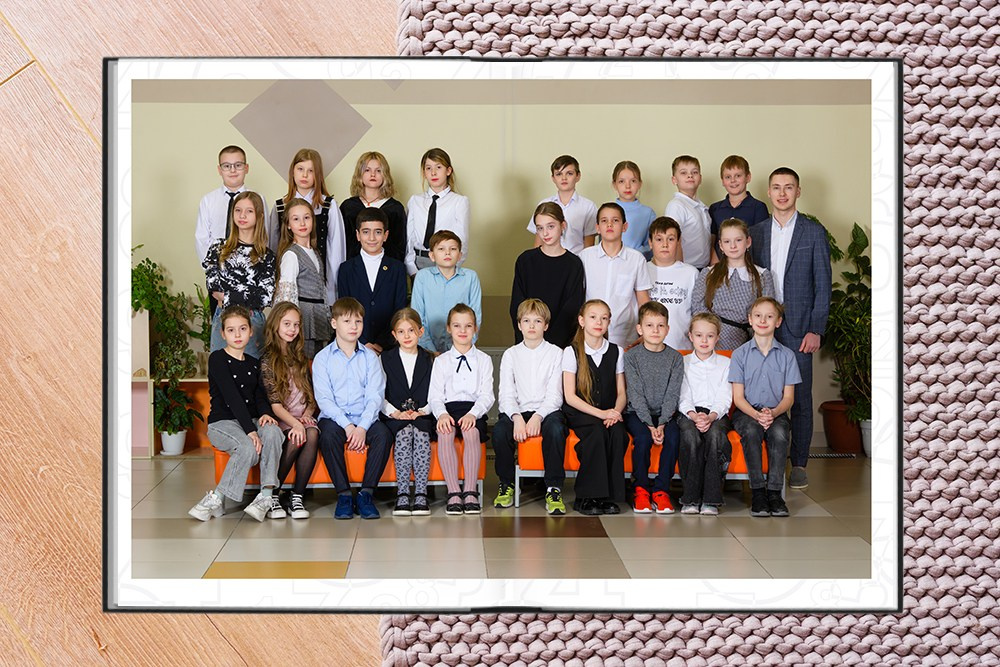 Выпускной альбом для 4 класса. Студия выпускных альбомов Ольги Галкиной. Томск