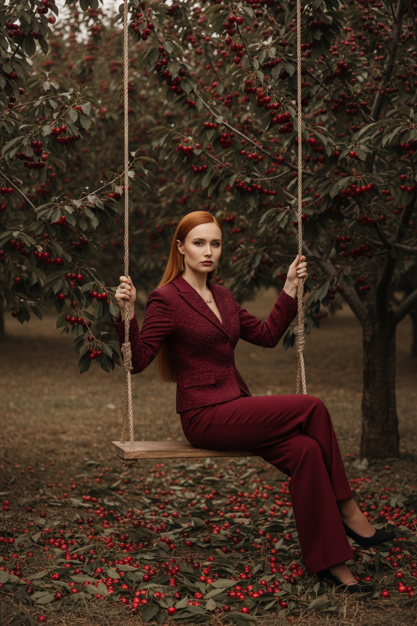 FIN Вишневый сад. Шаблоны и дизайны выпускных альбомов и фотокниг