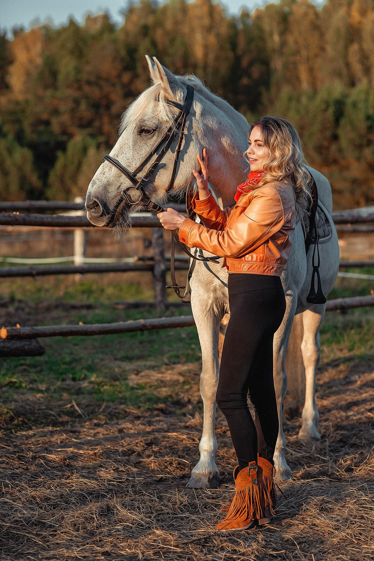 Фотосессия с лошадью. Семейный и женский фотограф Екатеринбург • Елена Москаленко