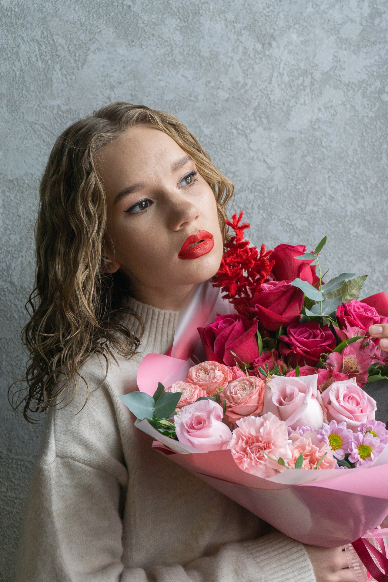 Лиза для «Цветочной лавки». Фотограф в Екатеринбурге Яна Круташова