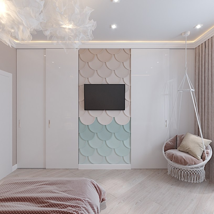 Комната для принцессы. Студия интерьерной визуализации и дизайна FishkaRom в Краснодаре и по всей России