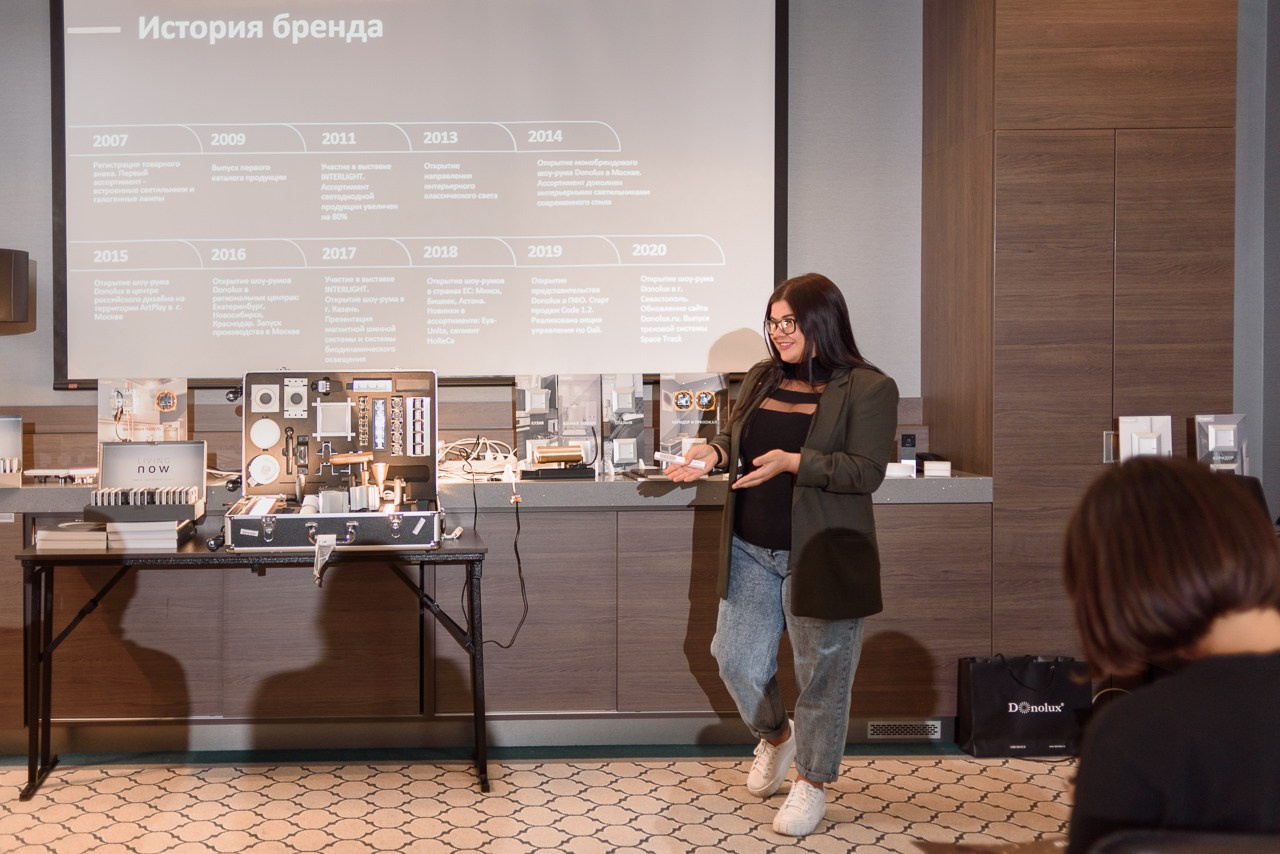 Презентация Donolux. Фотограф Дарья Мустафина, Тюмень