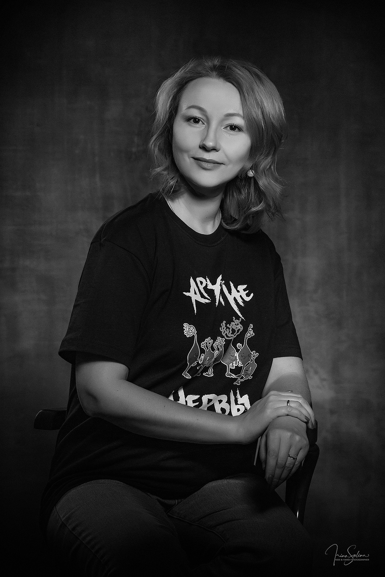 Классический портрет (Black & White). Детский и семейный фотограф в Екатеринбурге