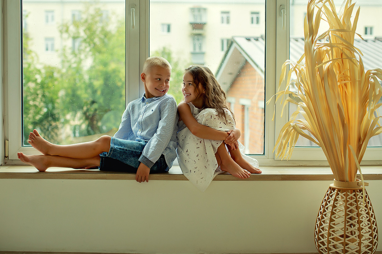Семья и дети (фотосессия в фотостудии). Детский и семейный фотограф в Екатеринбурге