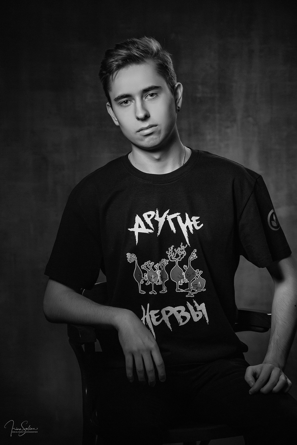 Классический портрет (Black & White). Детский и семейный фотограф в Екатеринбурге