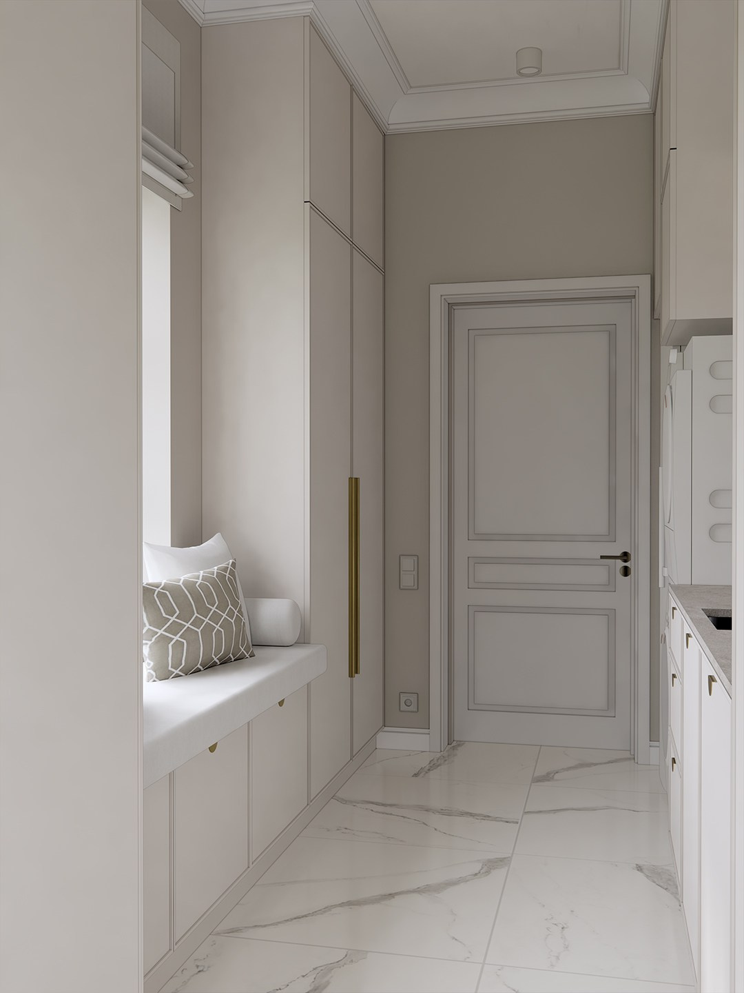 Design of a country house in Stockholm. Interior designer Stockholm