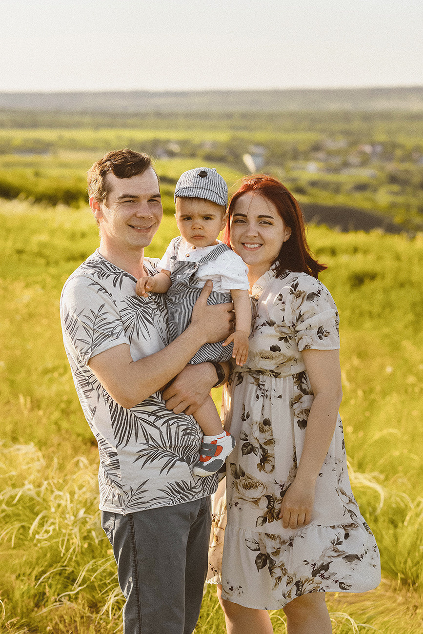 Альбина, Кирилл и Семен. Свадебный и семейный фотограф в Ростове-на-Дону Елена Сторожок