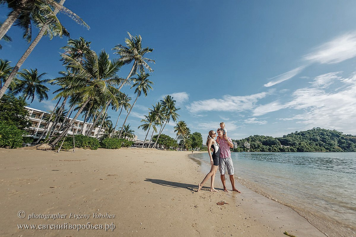 Семейная фотосессия на Пхукете