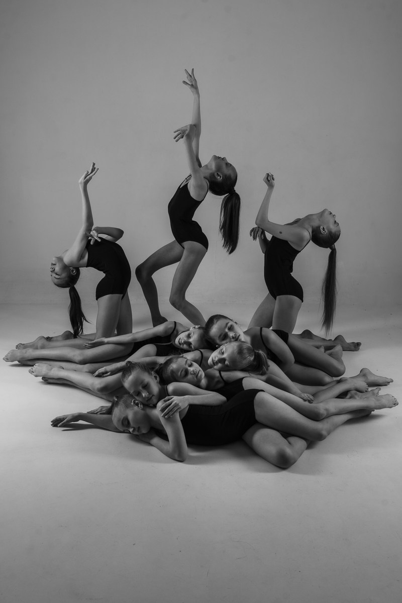 Студийная съемка эстетической гимнастики. Репортажный и семейный фотограф в Санкт-Петербурге Тарас Марченко