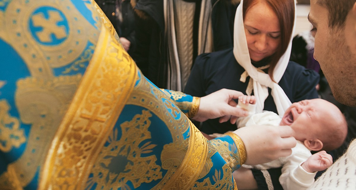 Крещение Владимирская церковь, Лисий Нос. Фотограф на крещение в Санкт Петербурге