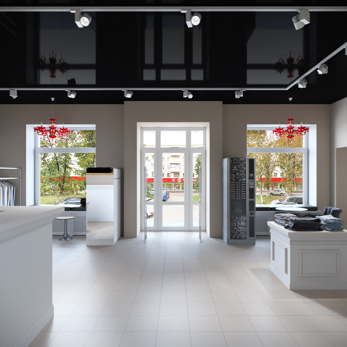 Galant shop. Interior designer Nataliia Iksanova