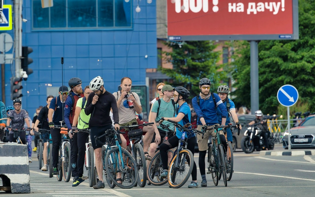 Вечерка по башням совместно с НВС (27 км). Новосибирское велосообщество #Навигаторовнаедет