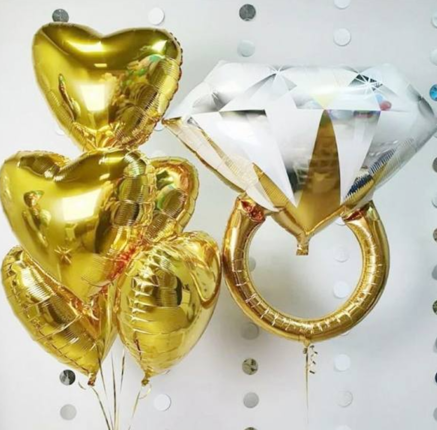 Bridal Shower. Balloons and decorations in Serbia. Delivery 24/7